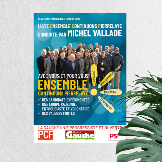 graphiste - collectivité campagne municipale